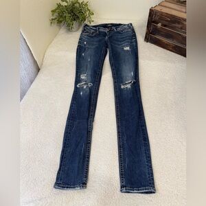 Silver Suki Skinny distressed jeans W30 L37